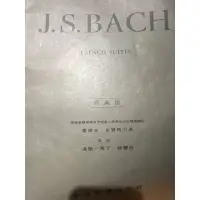 在飛比找蝦皮購物優惠-J.S.BACH原典版 鋼琴譜，二手