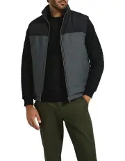 [Marcs] Paolo Reverisble Puffer Vest in Charcoal