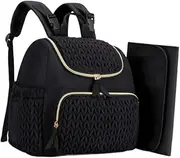 Oshhni Baby Diaper Bag Maternity Bag Newborn Bag Multifunctional Small Diaper Backpack Travel Diaper Bag for Mom for Mom Travel
