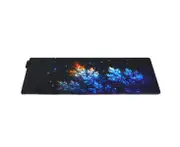 The Mangrove Honeysuckle USB Wired RGB Colorful Backlit LED Mouse Pad for Gaming Mouse E-Sport