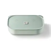 BUYDEEM CT3008 Ceramic Food Storage Container With Airtight Lid 1L Stackable Bento Lunch Box