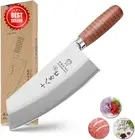 Chef Knife Chinese Cleaver Kitchen Knife Superior Class 7-Inch Stainless Steel K