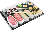 [Rainbow Socks] Woman Man Sushi Socks Box Tamago Butterfish Salmon 2x Maki - 5 Pairs