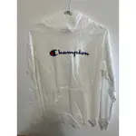 CHAMPION 白色帽T