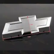 For 2016-2018 GM Chevy Silverado 1500 Silver Front Bowtie Bow tie Emblem (for: Chevrolet)