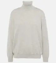 [Brunello Cucinelli] Brunello Cucinelli Turtleneck cashmere sweater AU 8 neutrals
