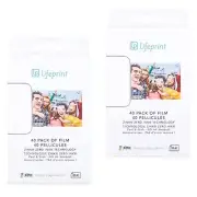 Lifeprint 3x4 Premium Zink Instant Print Photo Paper (80 Pack) Compatible wit...