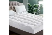 Giselle Bedding Mattress Topper Pillowtop Protector Pad Double