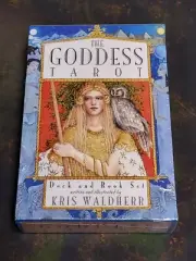 GODDESS TAROT DECK /BOOK SET - Deck Fortune Telling Oracle Cards US Games New!