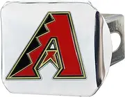 FANMATS 26500 MLB - Arizona Diamondbacks Color Hitch Cover - Chrome