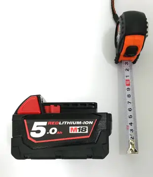 適用 米沃奇 Milwaukee M18 18V 5000mAh (5.0AH) 電動起子電池 (6.3折)