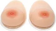 [CYXZX] Self Adhesive Silicone Breast Forms for Mastectomy/Crossdresser Realistic Silicone Breast Reusable Fake Breasts for Woman Chest Improvement (Size : E~Cup(1400g/pair))