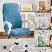 Velvet Office Chair Cover Rotating Chair Case Seat Protector Case Slipcovers