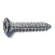 #9 x 1" Black Painted Steel Phillips Flat Head Hinge Screws (35 pcs.)