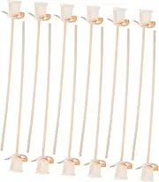 CORHAD Elegant Rattan Aromatherapy Set 12 Pack Essential Oil Diffusers for Shower Steamers Perfume Diffuser Aroma Decor and Vase