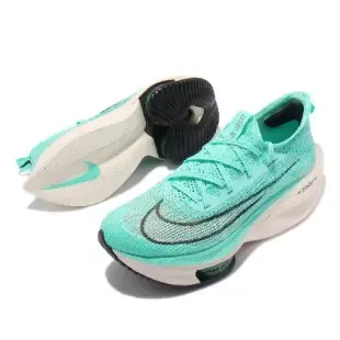 Nike 慢跑鞋 Zoom Alphafly Next 女鞋 氣墊 避震 路跑 馬拉松 綠 白 CZ1514-300