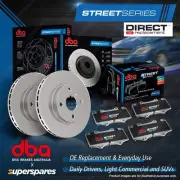 DBA Front Street Disc Brake Rotors & Pads for Daihatsu Applause A101 A111 1.6L (for: Daihatsu)