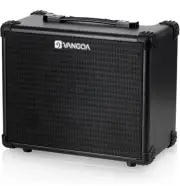 Bass Guitar Amplifier 15W Portable Bass Combo Amp Small for Bass Practice Amp...
