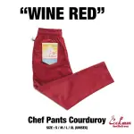 【P.COAST LAB】COOKMAN CHEF PANTS「CORDUROY」WINE