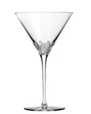 Libbey 9136/69472 10 oz. Bloom Martini Glass - 1 dozen