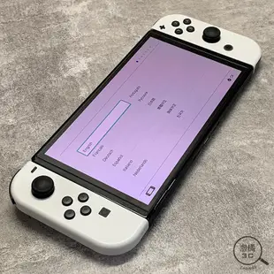 Nintendo 任天堂 Switch OLED 款式 台灣公司貨 電玩 掌上型 主機 保固長 白《二手》A65033