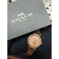 在飛比找蝦皮購物優惠-COACH蔻馳 玫瑰金手錶