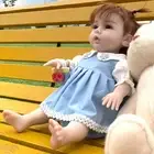 Dokier Full Body Silicone Reborn Baby Doll Boy Girl Doll Lifelike Newborn Baby
