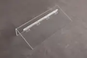 Atlantic Display Cases 1:24 Scale LateralrampScale Acrylic Ramp 10 Pack Clear