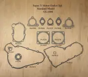 Excelsior Super X Motorcycle Motor Gasket Set for Standard Model - Repro
