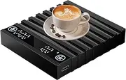 Coffee Scale - Rechargeable Drip Esspresso Scale with Timer | Portable House Esspresso | Durablle Pour Over Coffee | Precision Kitchen for Coffee Brewing