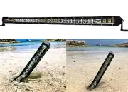 20" Slim LED Light Bar Single Row mini Combo spot flood Beam rv marine atv truck