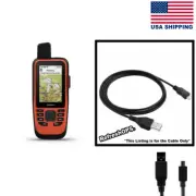 Garmin GPSMAP 86 Series Preloaded Marine GPS USB Cable Transfer Cord Replacement