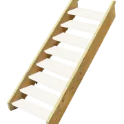 Wilmaplex Ezistep Stringers H3 Treated Pine Suits Eight Tread
