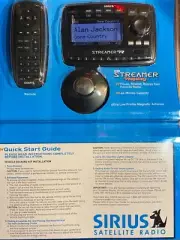 Sirius Streamer Replay Satellite Radio Kit SIR-STRC1 w/car Kit - SEALED