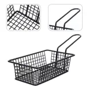 Kitchen Utensil Holder Deep Fryer Snack Basket Food Cleaning French Fries