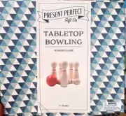 Present Perfect Gilt Co. TableTop Bowling Wooden Game