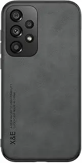 Kepuch Silklike Case for Samsung Galaxy A33 5G - Cover Bumper Built-in Metal Plate for Samsung Galaxy A33 5G - Black