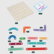 Geoboard Toy Mathematical Educational Puzzle Early Development Toy