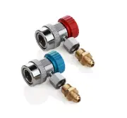 R134A AC QUICK COUPLER Adapter High Low Manifold Connector Air Condition