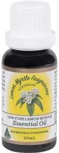 Lemon Myrtle Fragrances Essential Oil (100%) 20ml