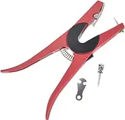 Ear Sign Clamp, Pliers Clamp for Cattle, Ear Sign Pliers for Cattle | Livestock Pliers Cow Cattle Ear Sign Applicator | Ergonomic Identification Card Installation Tool for Dogs, Deer, Pig, Goats