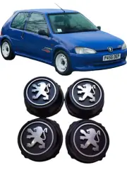 Peugeot 106 Rallye Phase 2 kit of 4 wheel center caps