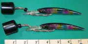 #005 1- PREMIUM FISHING LURE pool cue chalk holder HEX, ROUND OR SQUARE CHALK