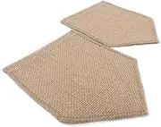 Bunting Flags Vintage Jute Hessian Burlap Bunting Wedding Birthday Party Photography Props Hanging Decoration Garland Flags with Rope Bunting (Size : B)