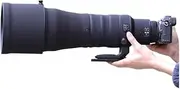 CHASING BIRDS Camouflage Waterproof Lens Coat for Nikon Z 600mm f/4 TC VR S Rainproof Lens Protective Cover (Classic Black, with 1.4X and 2.0X TC)