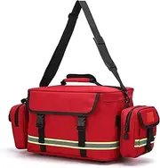 Be-Better Medical Bag Empty First Aid Bag Home Health Empty First Aid Storage with Two Detachable Side Bags Emergency Responder Trauma Bag for Nursing Student,Therapist,Doctors