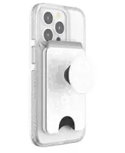 PopSockets Magnetic Phone Wallet with Grip and MagSafe, Magnetic Adapter Ring