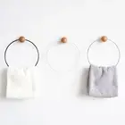 Towel Shelf No Drilling Eco-friendly Easy to Install Towel Ring Anti-deformaed
