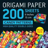 在飛比找博客來優惠-Origami Paper 200 Sheets Candy