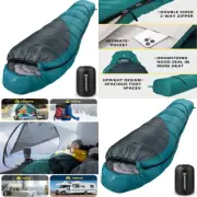 Saco De Dormir Para Clima Frio Momia Senderismo Viajes Duradero Resistente Agua